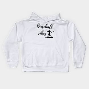 Baseball Vibes Kids Hoodie